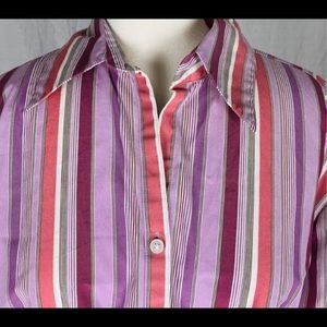 Ann Taylor Loft Button Down Blouse 12